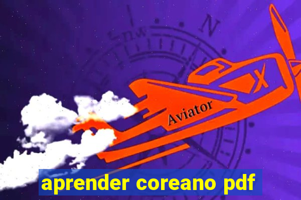 aprender coreano pdf